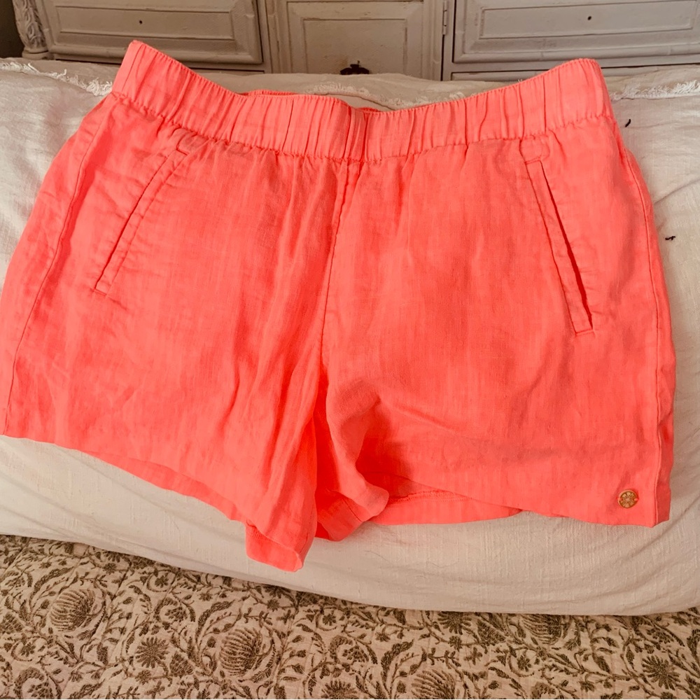 Lilly Pulitzer linen shorts size 8~
